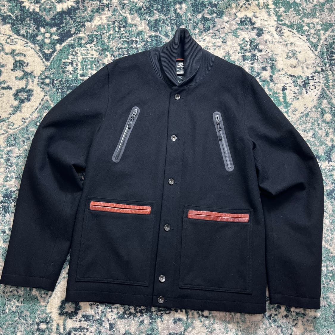 Nike nsw 나이키 울 블루종 자켓 점퍼(L) 상품이미지2