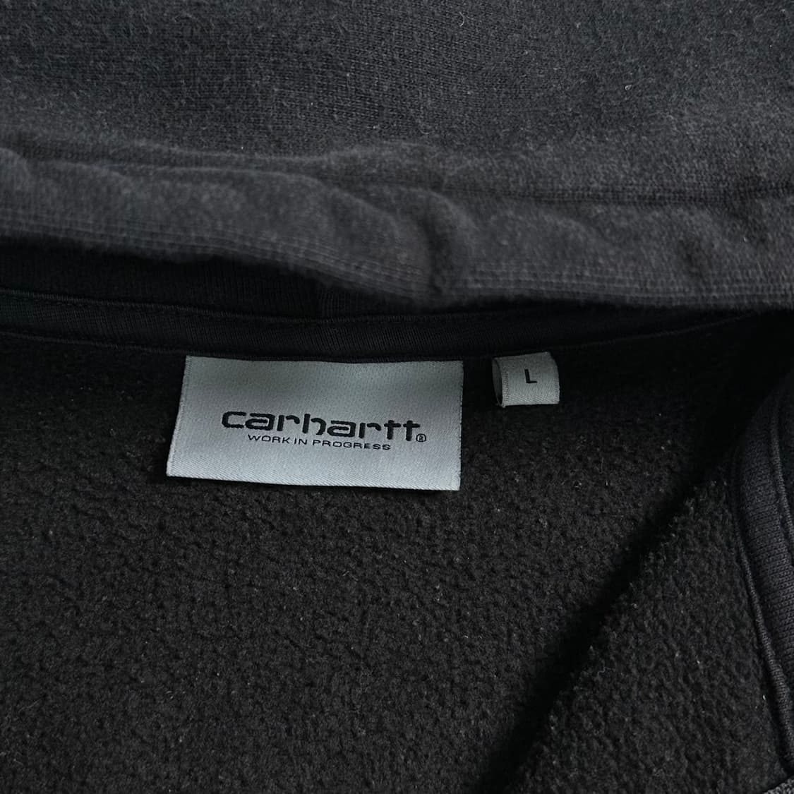 칼하트 블랙 후드집업 상품이미지5