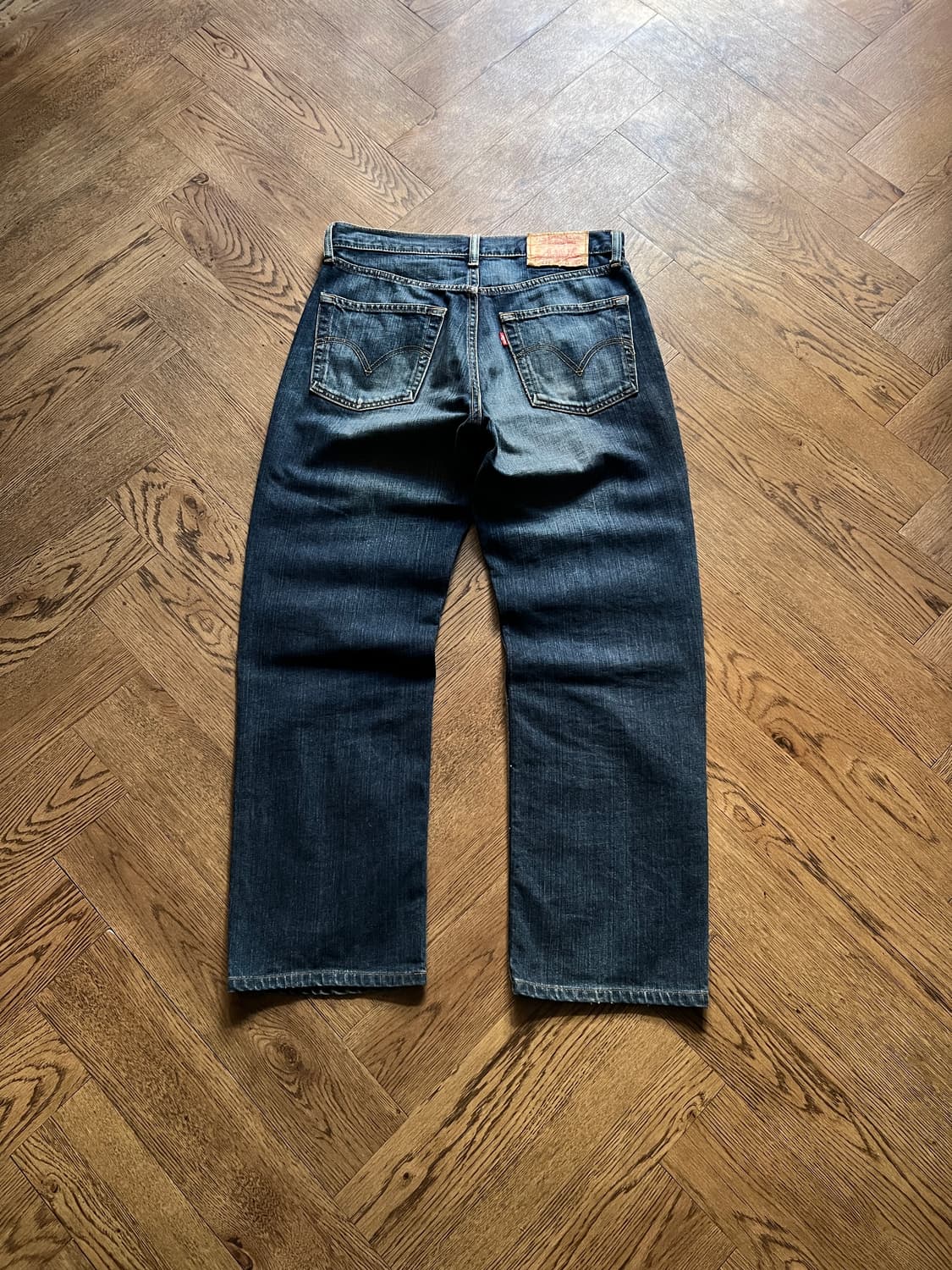 [32]00's 리바이스 재팬 533 빈티지 페이딩 데님 팬츠 상품이미지2