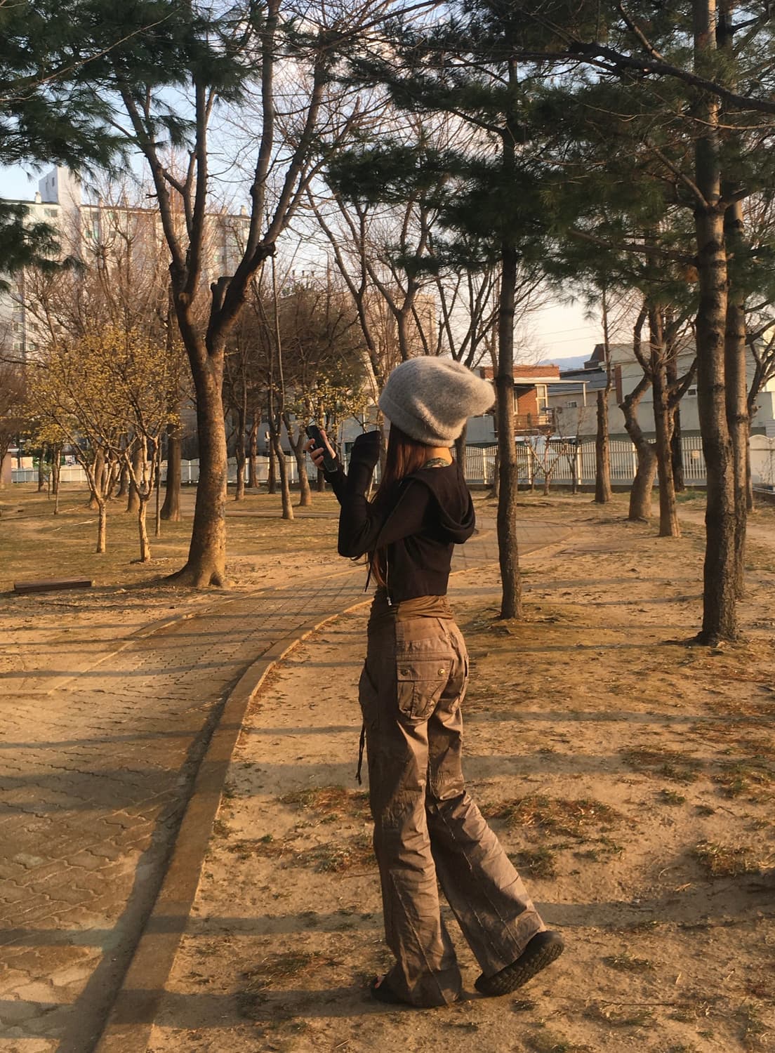 빈티지 조거팬츠 y2k 펑크 긱시크 고아깔 대장 카고팬츠 빈티지 카고 상품이미지1
