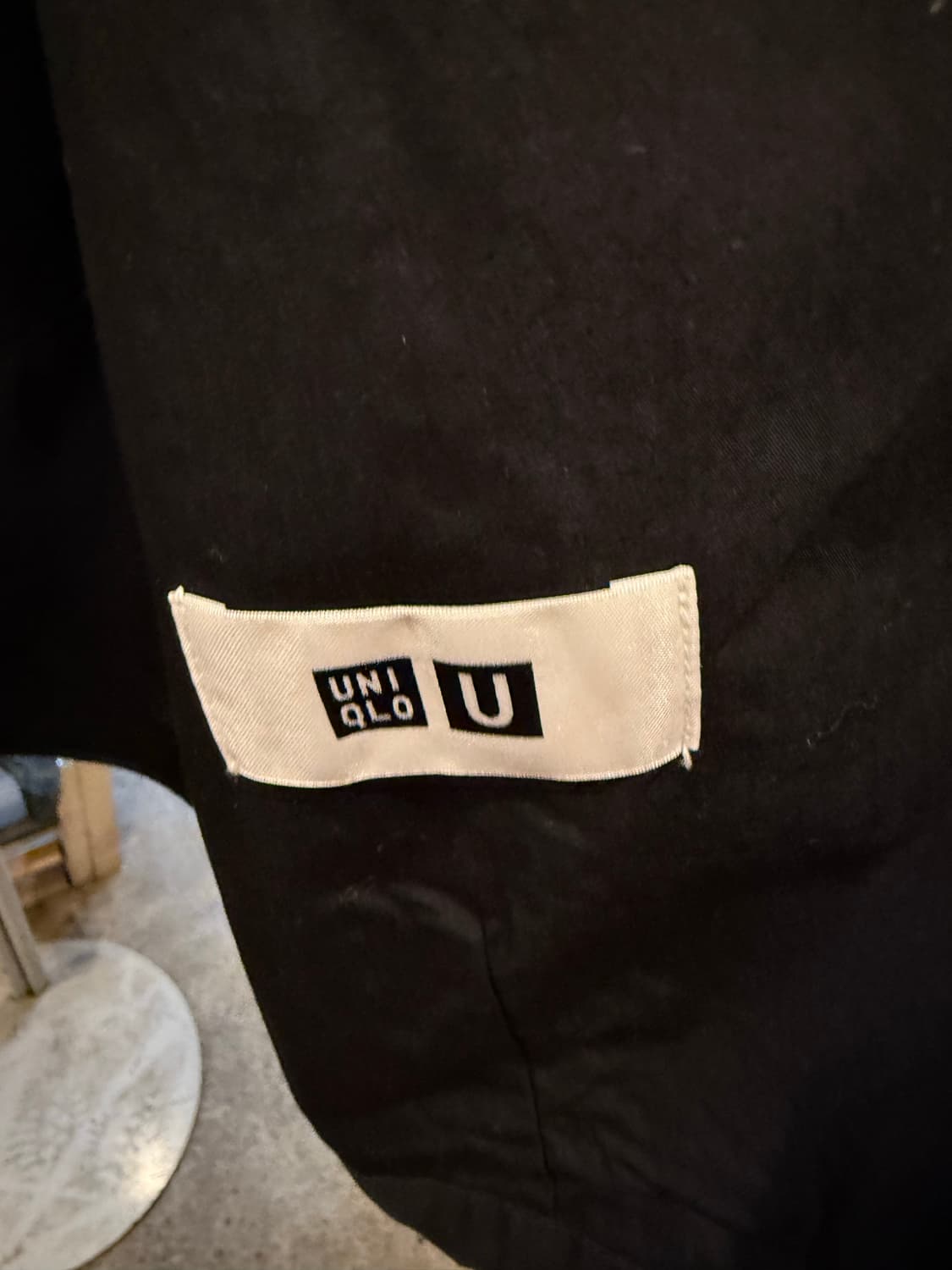 유니클로 U라인 블랙 윈드브레이커  상품이미지2