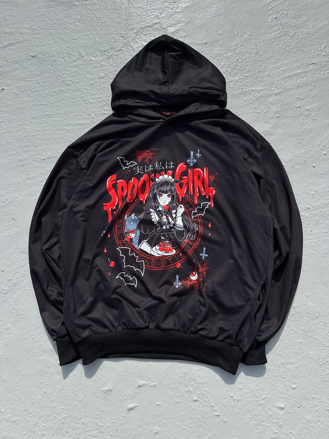 JP ACDC RAG 멘헤라 서브컬처 일본 후드티 상품이미지1