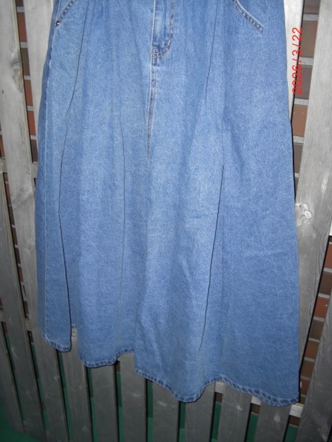 OOT 데님롱 스커트 상품이미지2