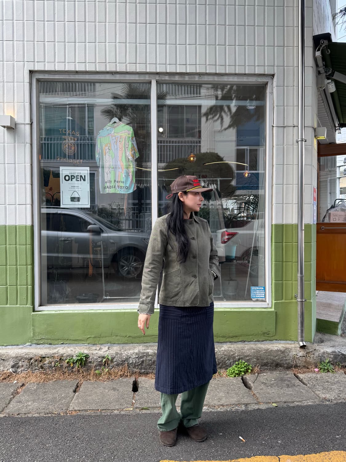  빈티지 워싱 코튼 자켓 [Y2K vintage] 상품이미지10