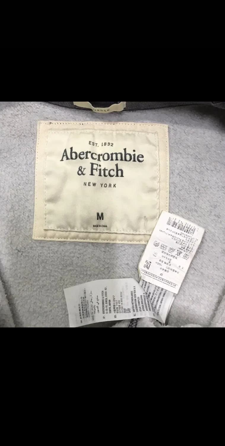 [[M, A급, 공용]@ 아베크롬비(AF) 빈티지 후드 집업 져지 상품이미지3