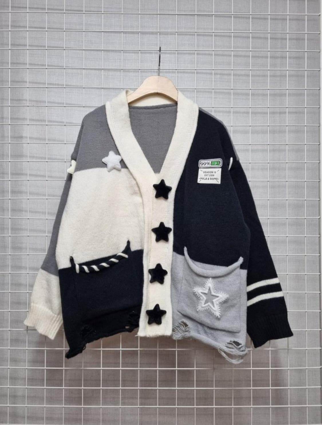 (택포)  폴라앤로모 니트가디건 free 상품이미지1