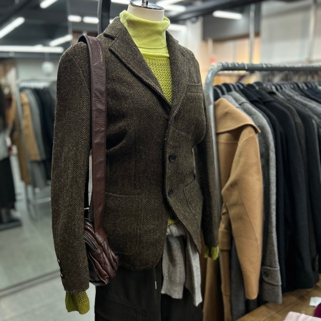Harris Tweed Wool Jacket 상품이미지1