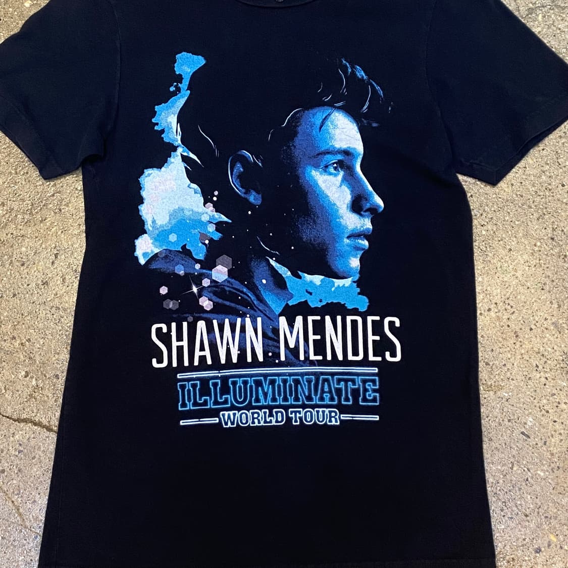 미국 빈티지 션 멘데스 월드투어 굿즈티 반팔티 락티셔츠 상품이미지2