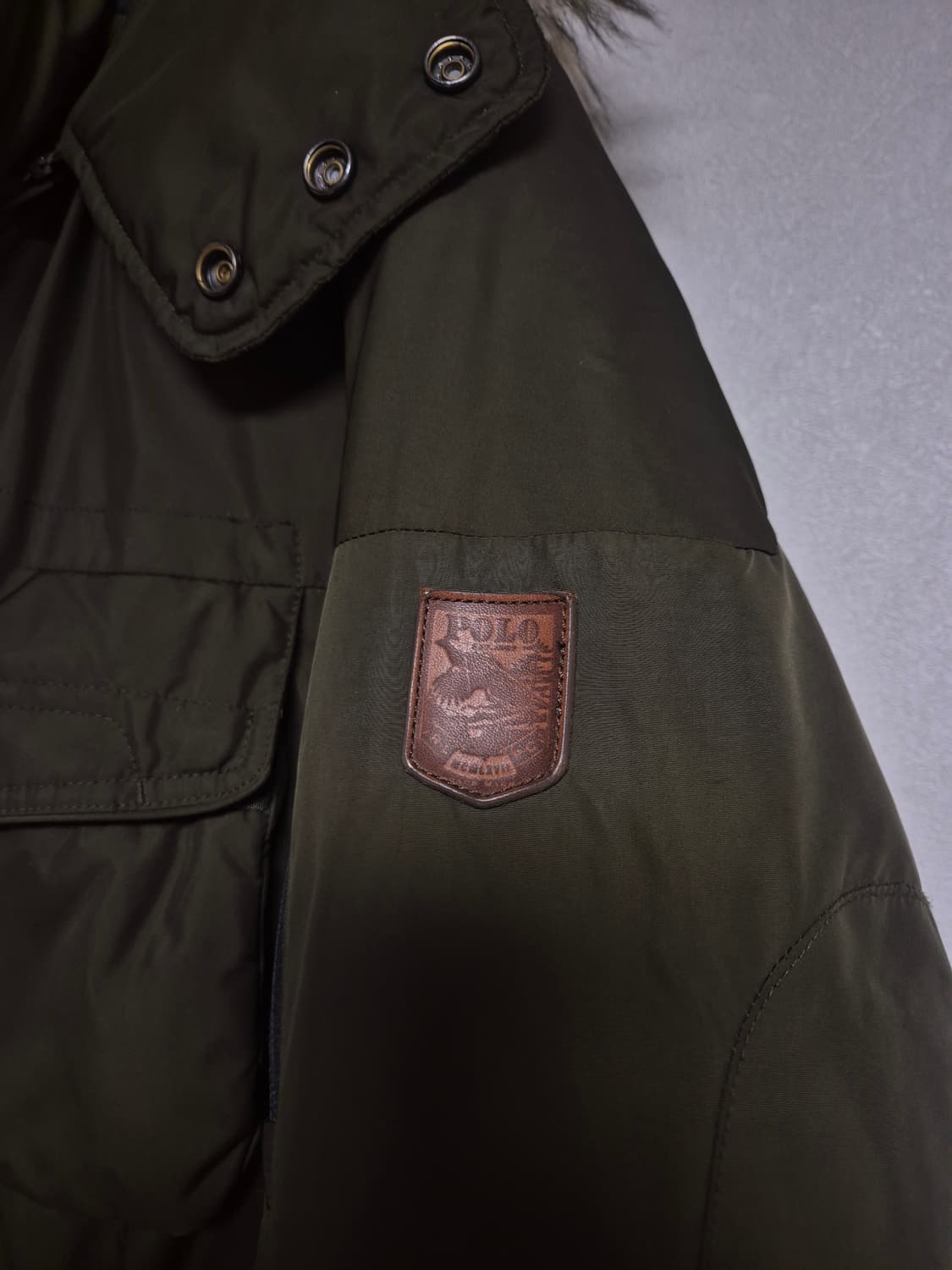 폴로 RLX 로버다운 카키 M 상품이미지3