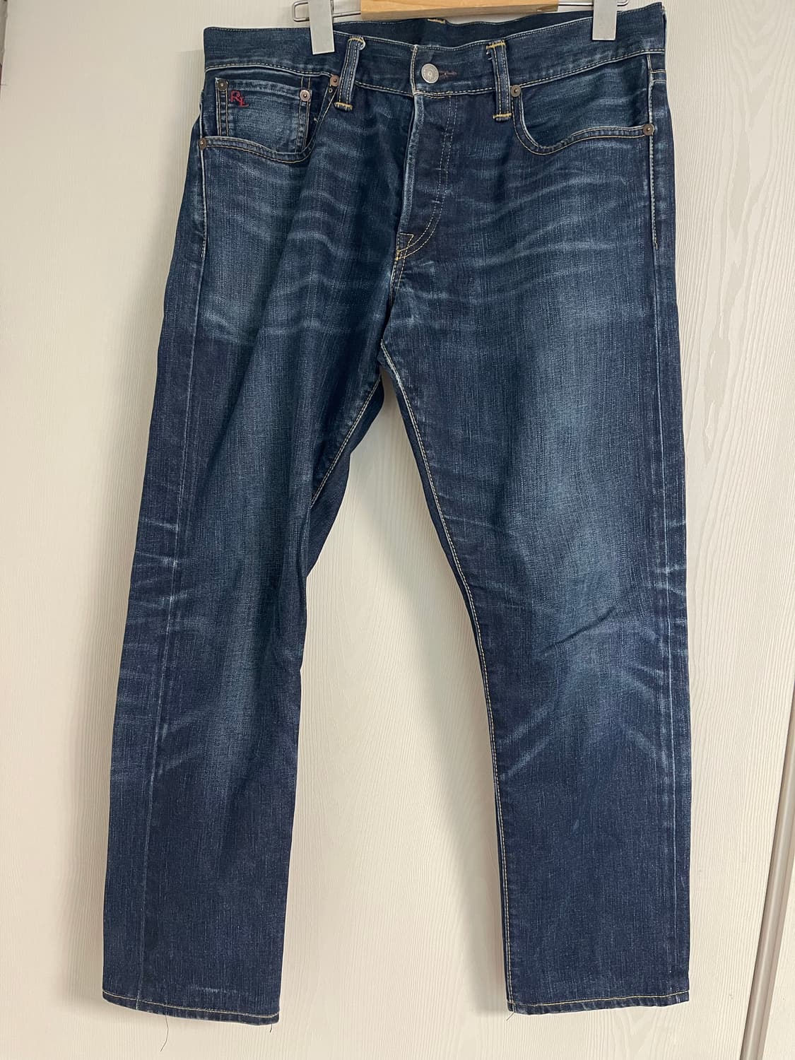 폴로 랄프로렌 설리반 슬림 셀비지 데님 청바지 34/34(기장 수선) 상품이미지1