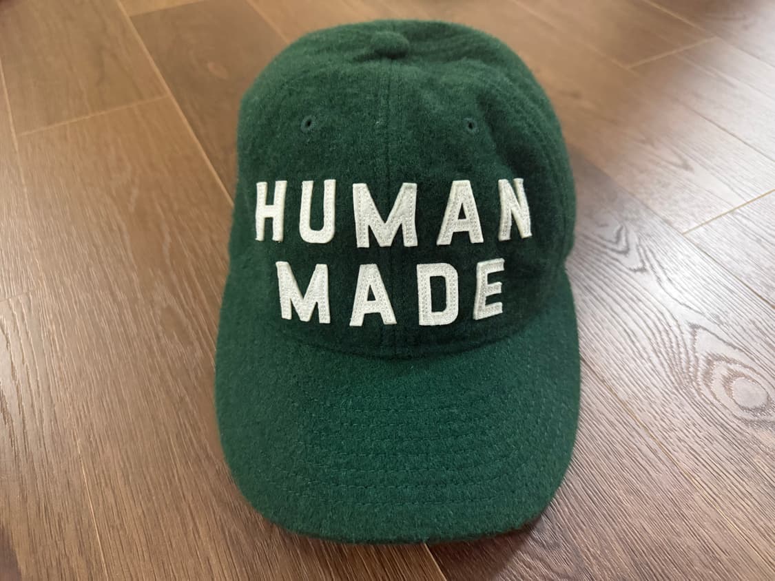 휴먼메이드 6-패널 울 캡 그린 상품이미지2