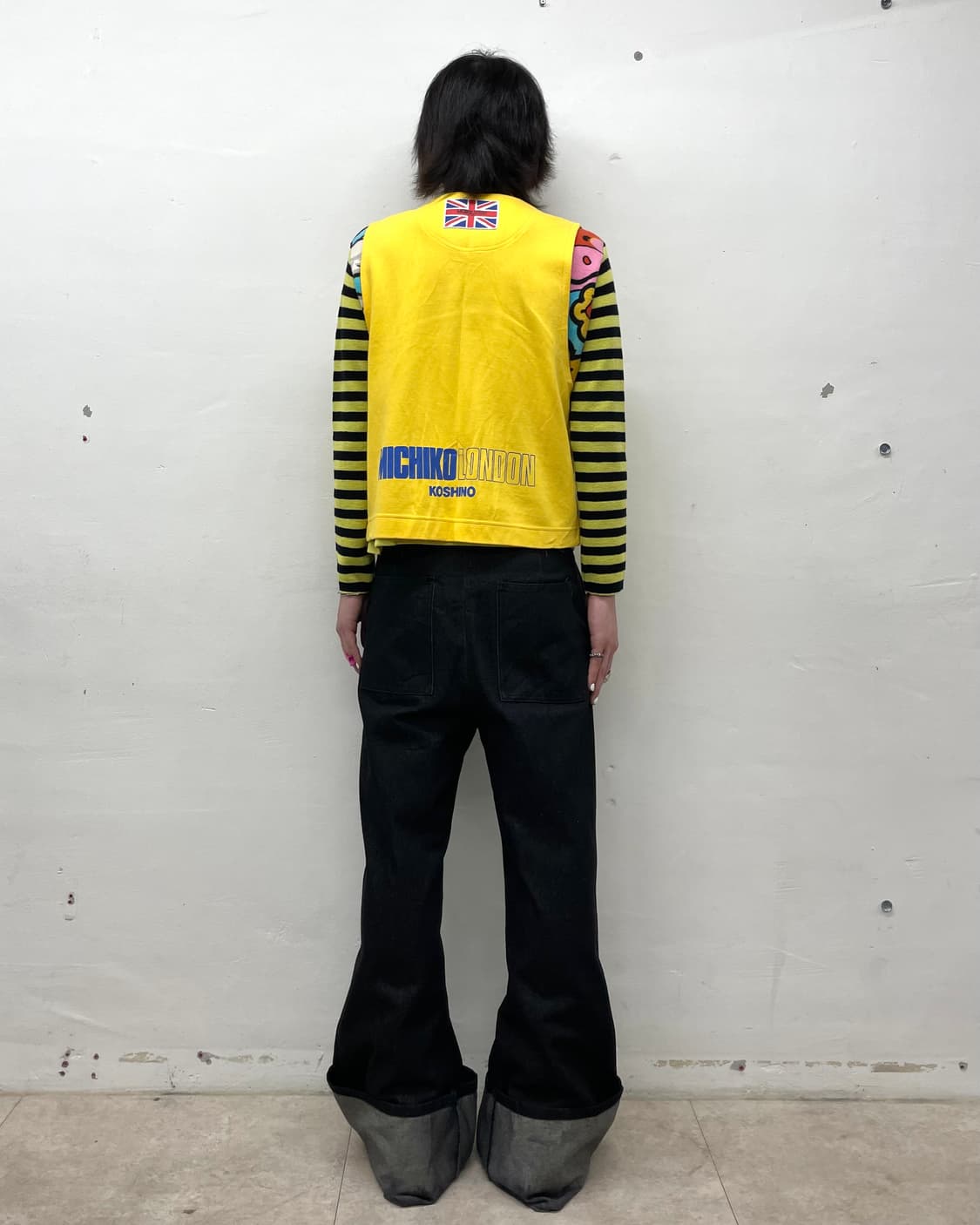 Union Jack Yellow Cotton Vest 상품이미지6