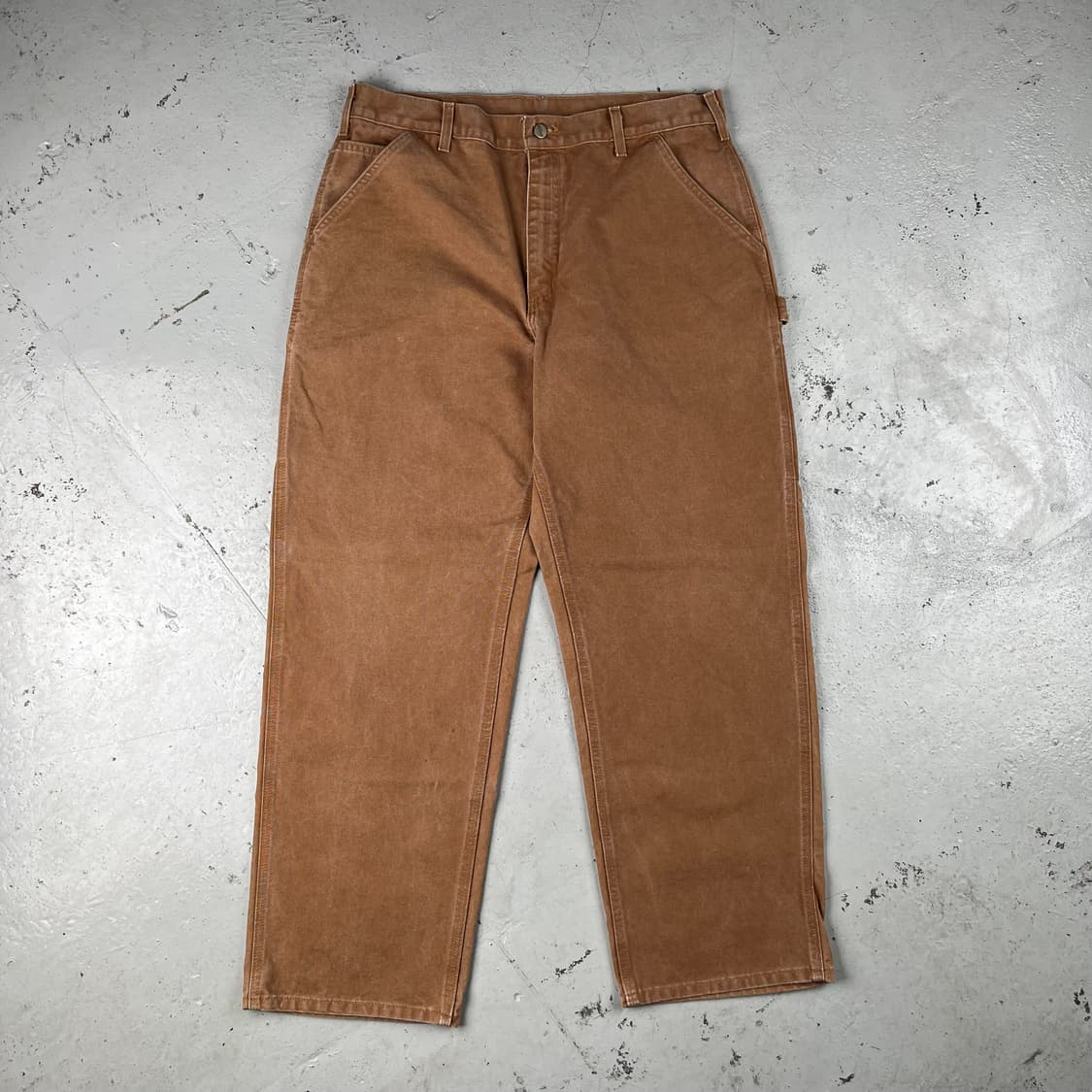 올드 칼하트 싱글니 카펜터 팬츠 B11BRN 상품이미지2