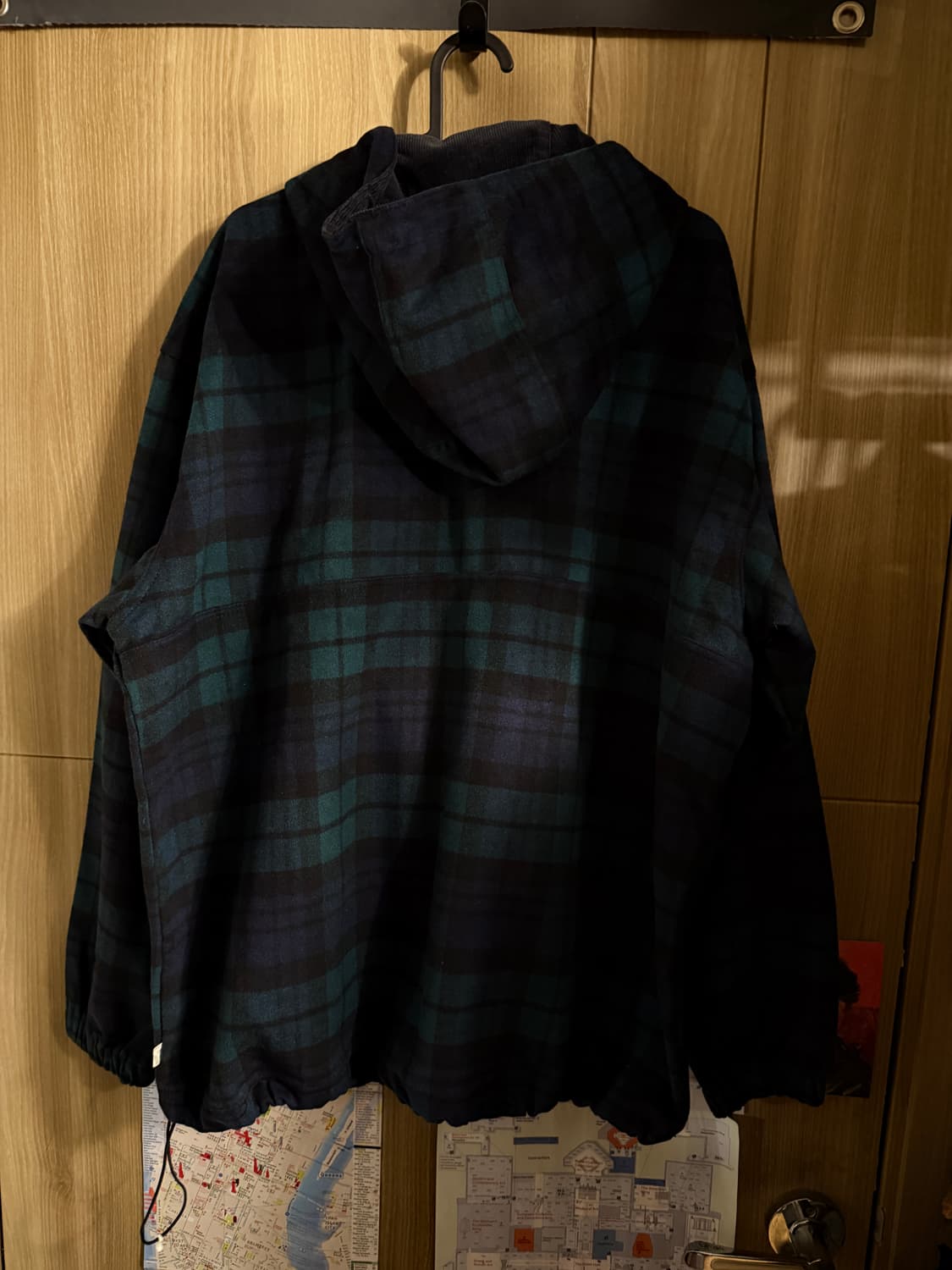 디스이즈네버댓 블랙와치 아노락 L 상품이미지2