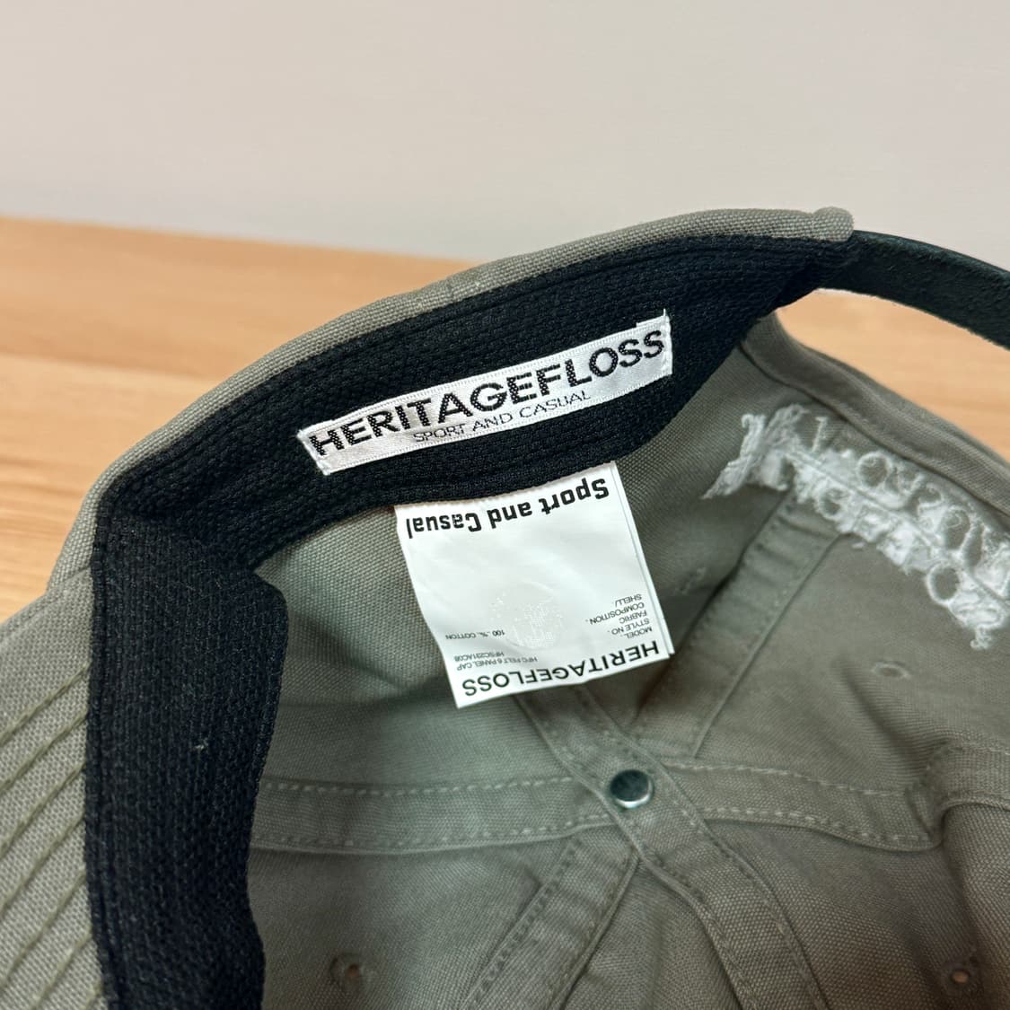 (새상품) 헤리티지플로스 트윌 캡 상품이미지6