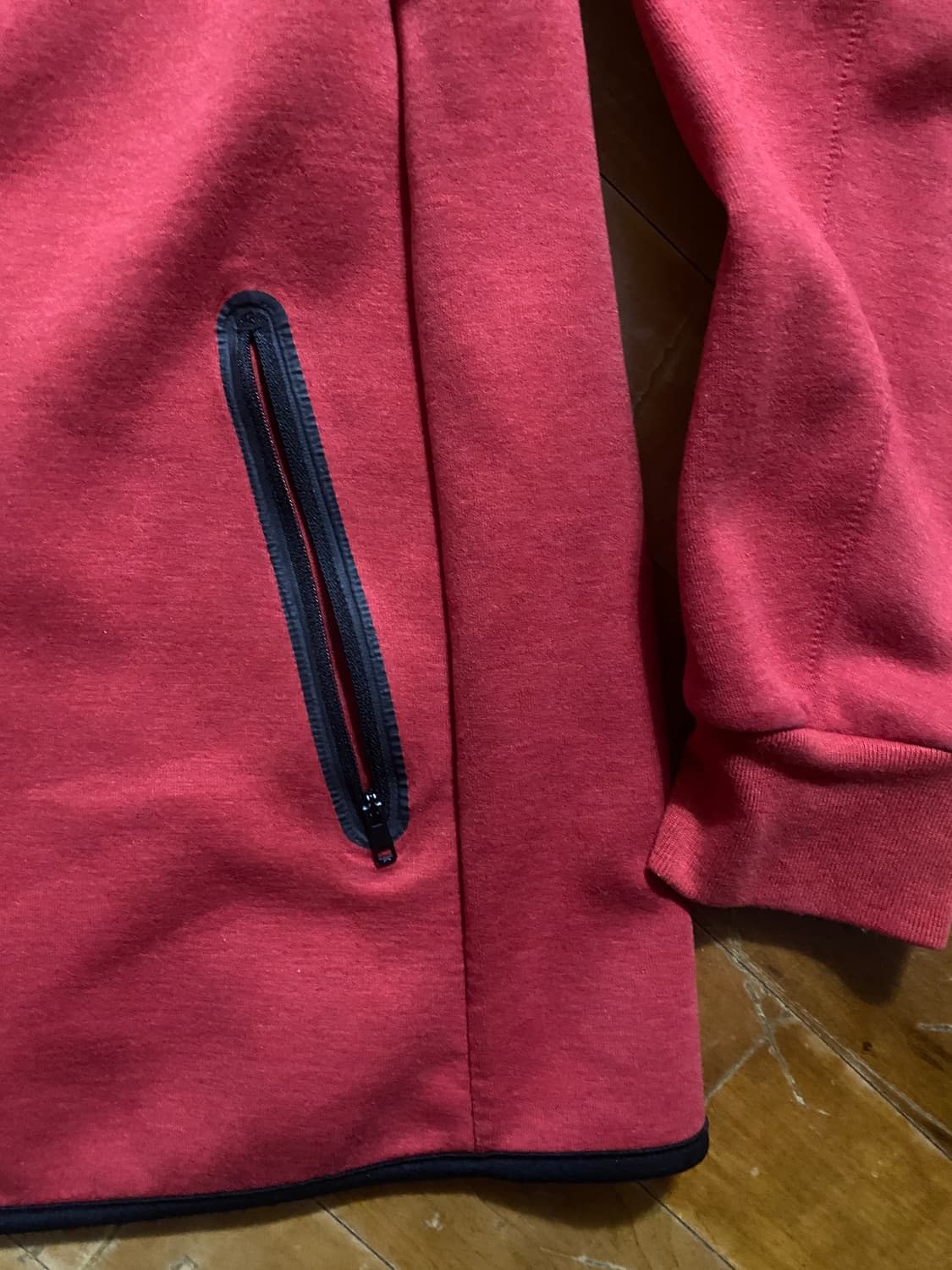 유니클로 남성 후드 자켓 XL 레드 (105) 상품이미지3