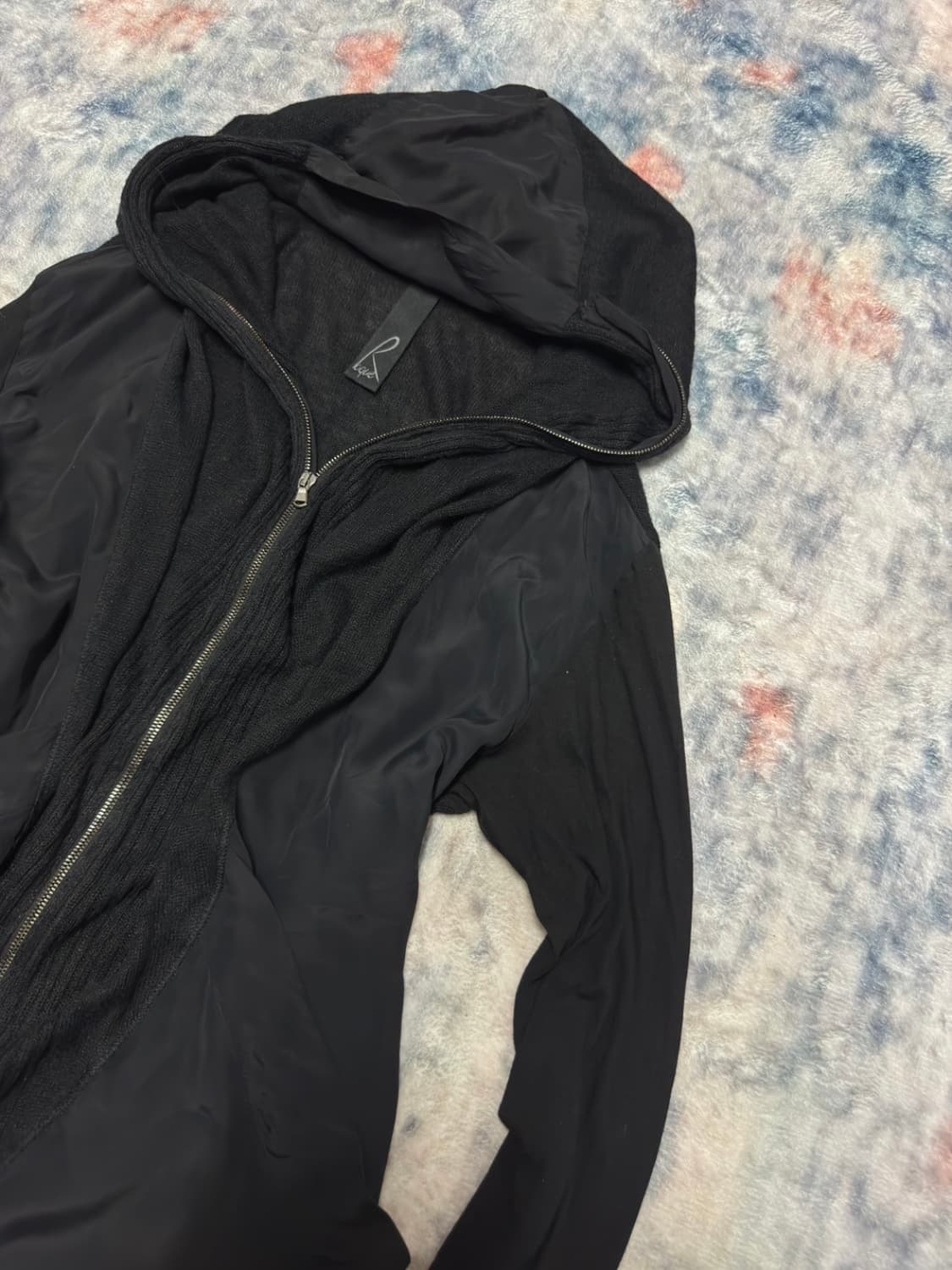 릭 오웬스 일라리아 니스트리 아카이브 믹스 풀 집업 자켓 상품이미지4