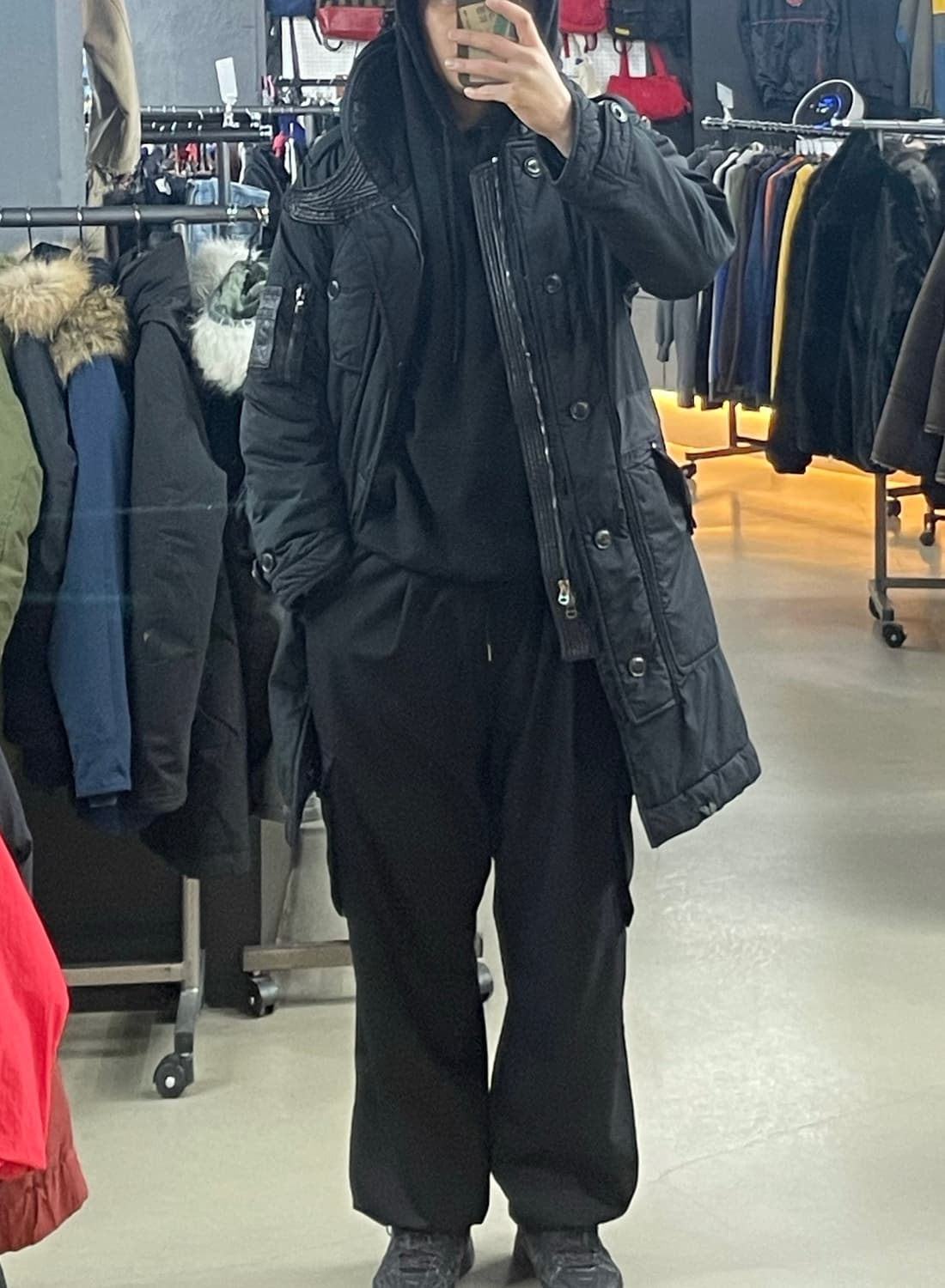 폴로 벨티드 후드 코트  상품이미지2