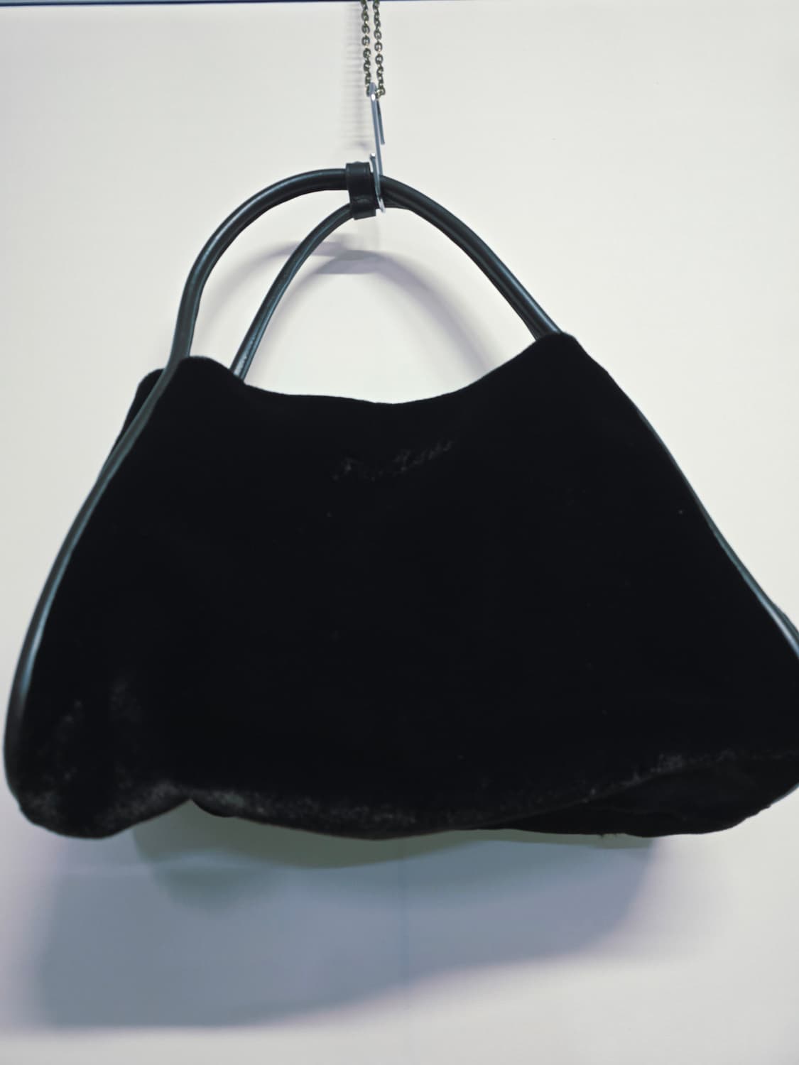 페어라이어 검정 퍼 소가죽 토트백 상품이미지3