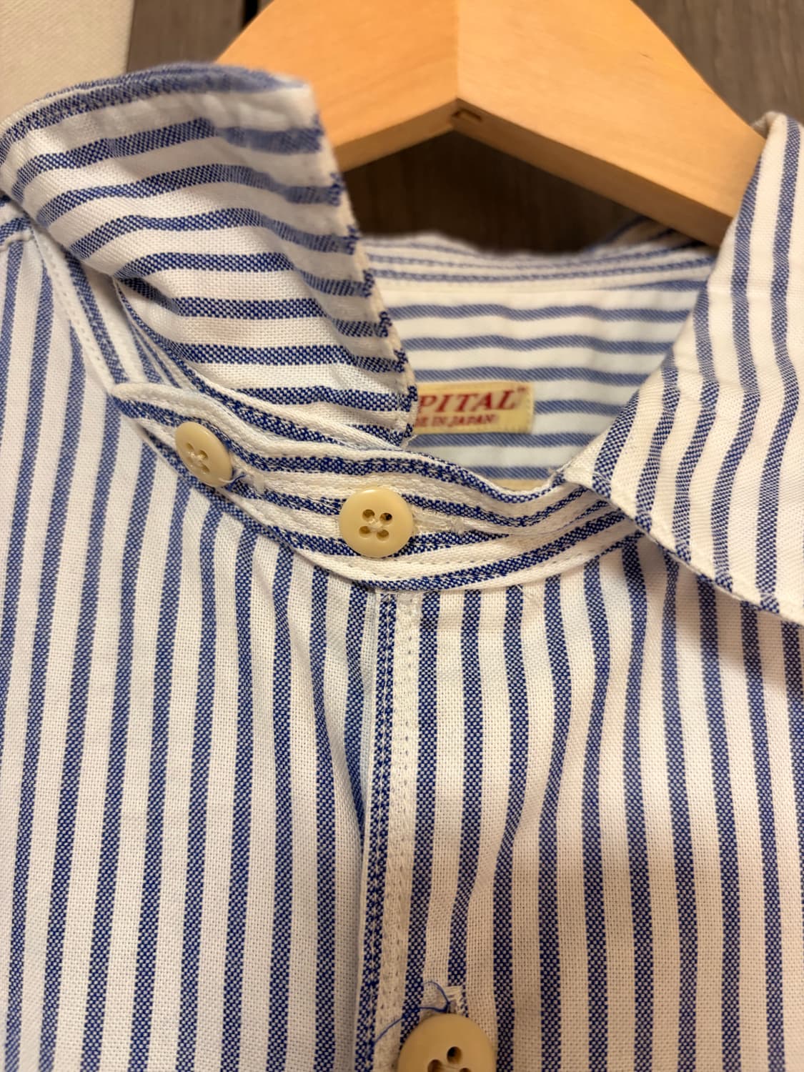 3)캐피탈 스트라이프 셔츠 상품이미지4
