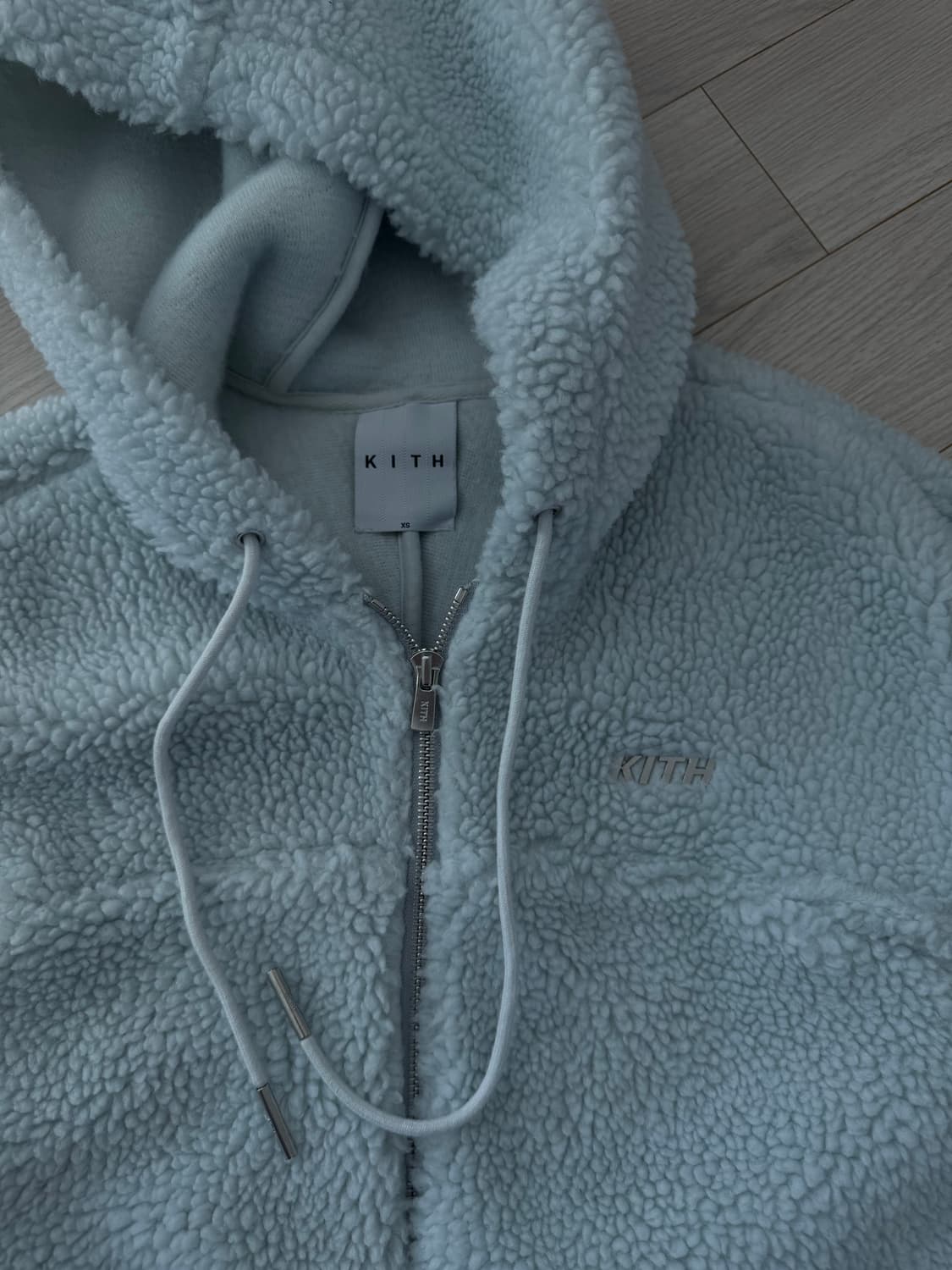 키스 시어링 집업후디 상품이미지6