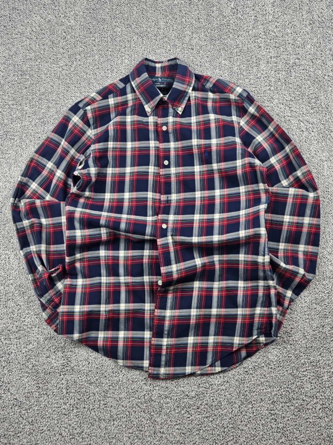 폴로랄프로렌 포니 체크 패턴 코튼 셔츠 ( S ) / 10013 상품이미지1