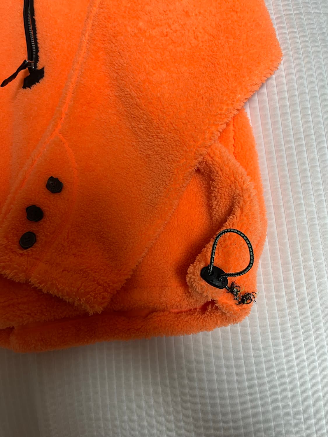 [A2] 아더에러 칼시드 플리스 후리스 오렌지 아노락 반집업 하프집업 상품이미지8