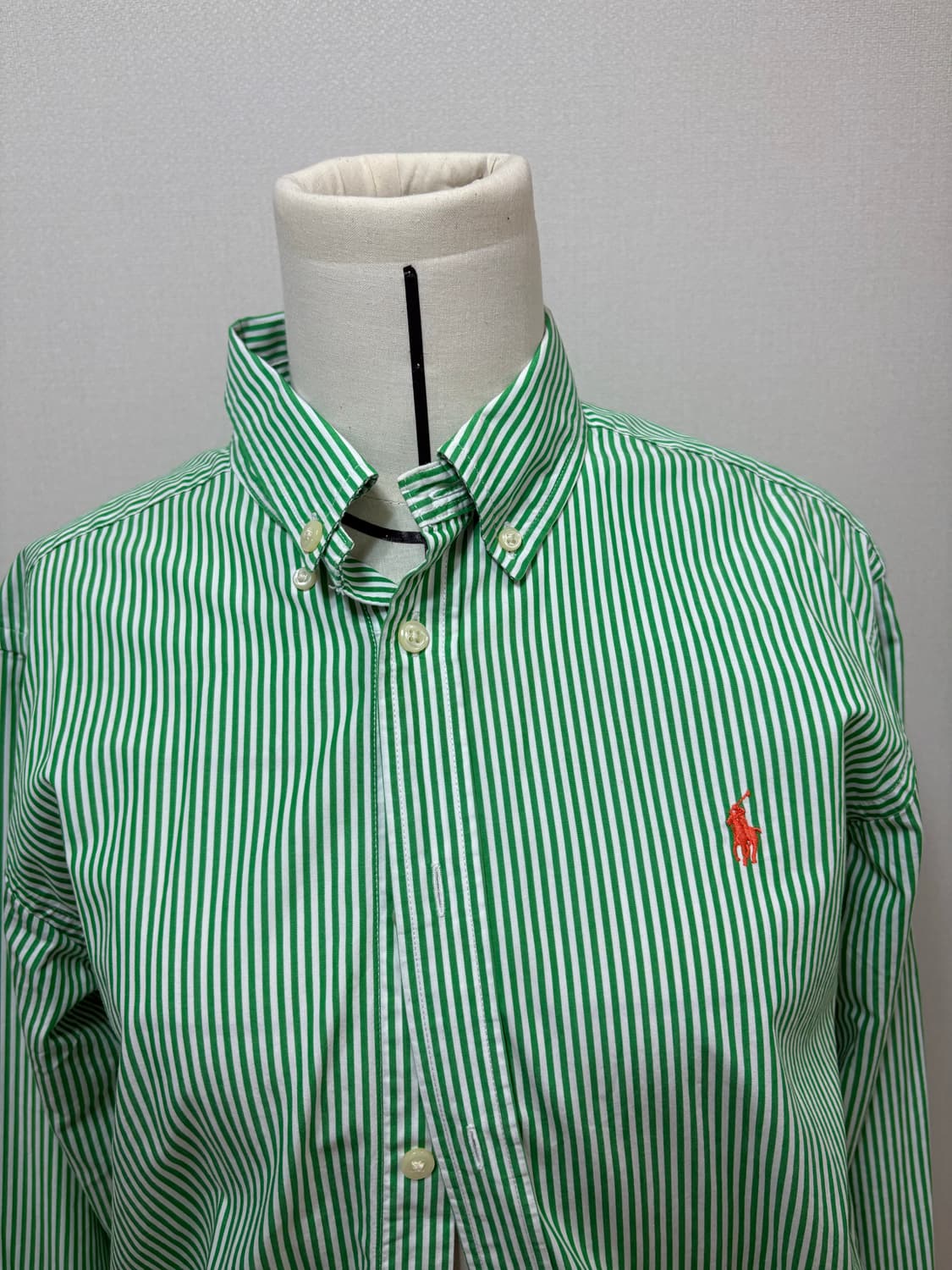 폴로 셔츠 polo ralph lauren 그린 스트라이프 셔츠 상품이미지5