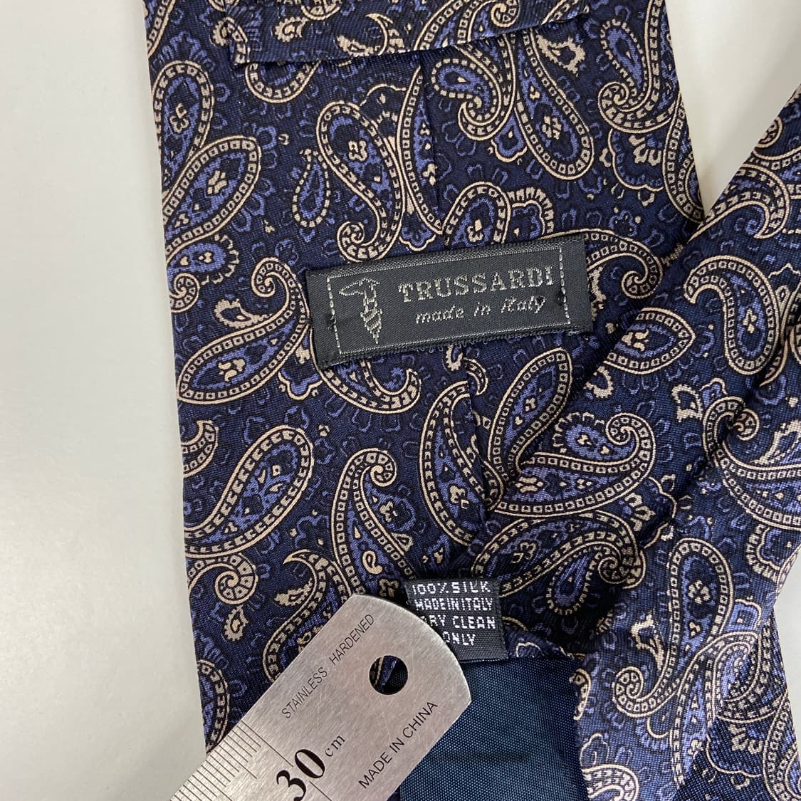 트루사르디(trussardi) 페이즐리 정품 명품 넥타이 상품이미지5