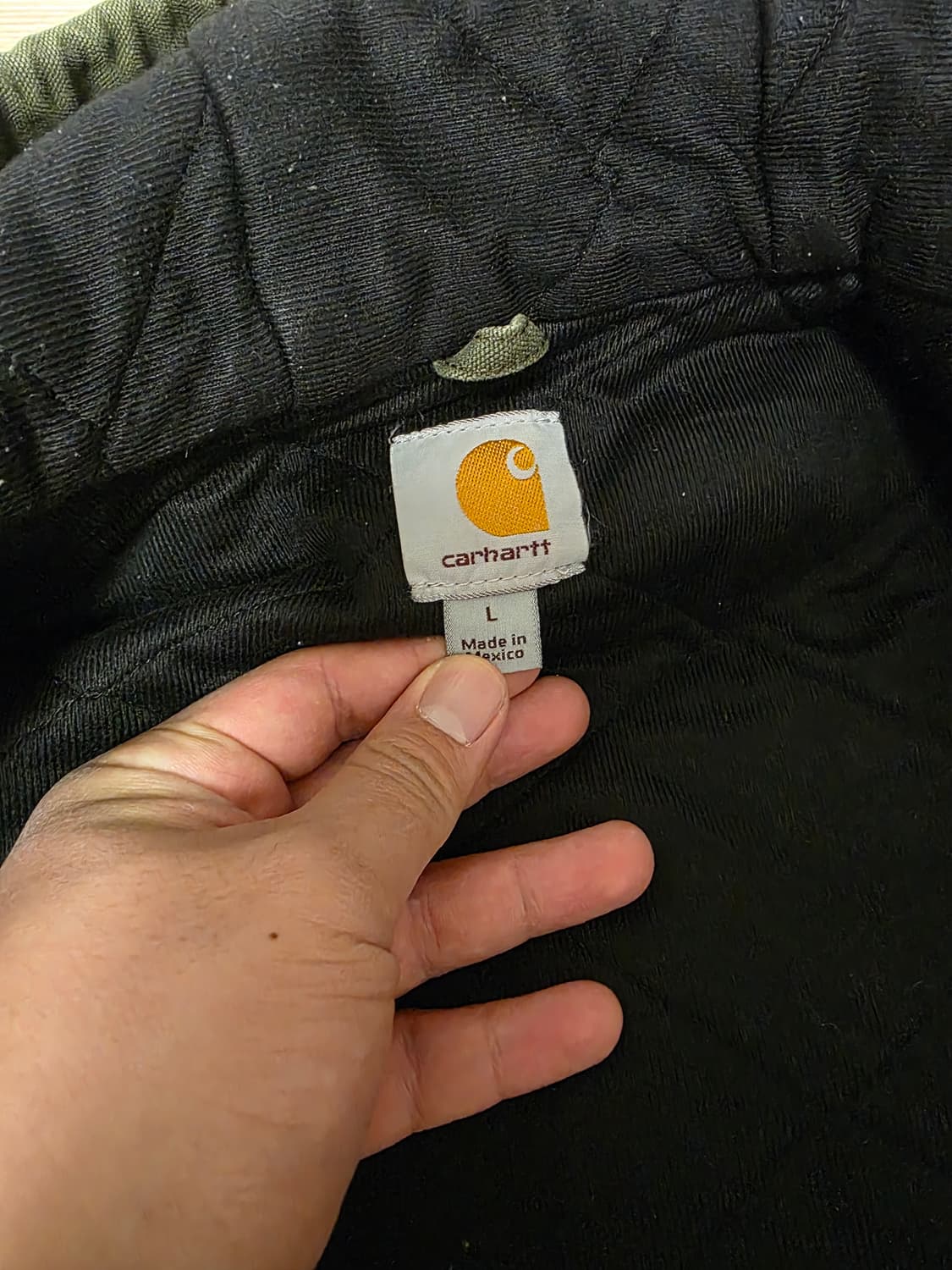 칼하트 J130 ARG 아미그린 L 라지 사이즈 판매합니다 mos  상품이미지8