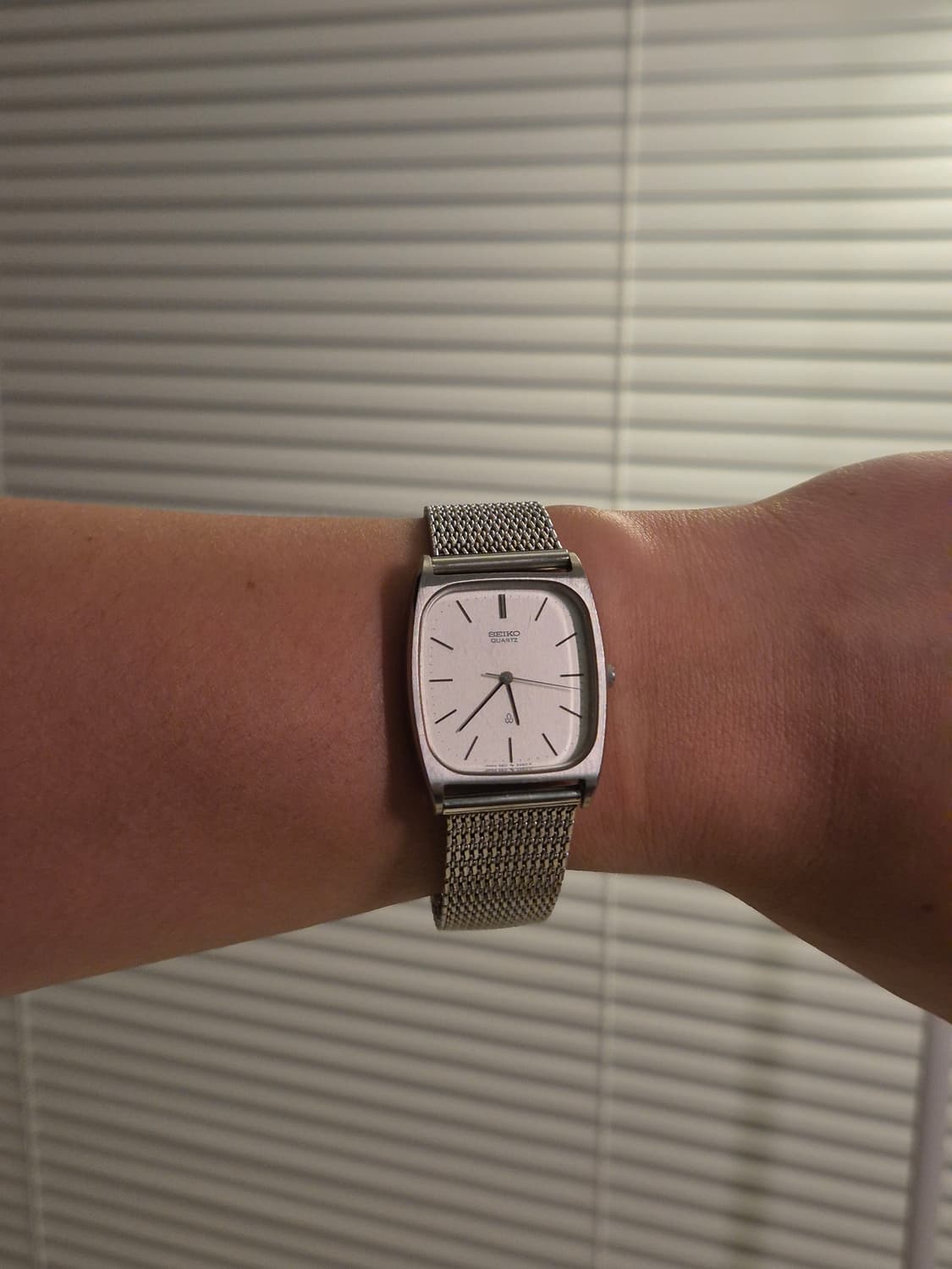 Vintage Seiko Square Silver Quartz 상품이미지7