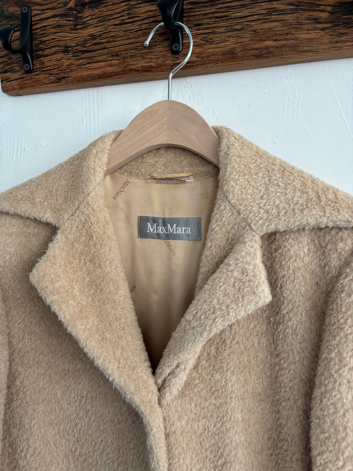 Max Mara 막스마라 알파카 싱글 코트 상품이미지9