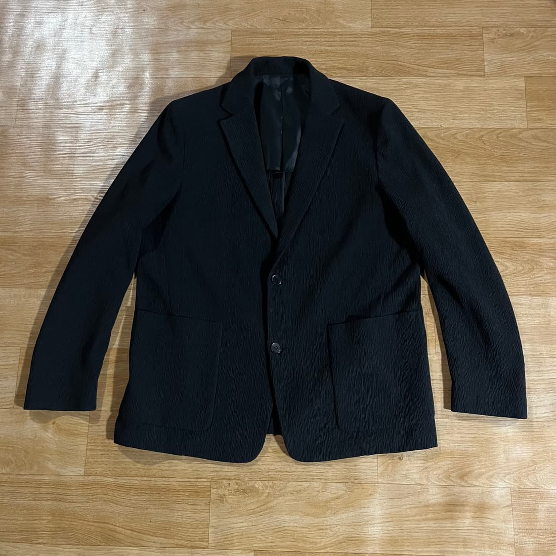 [105] 알레그리 플리츠서커 자켓 상품이미지1