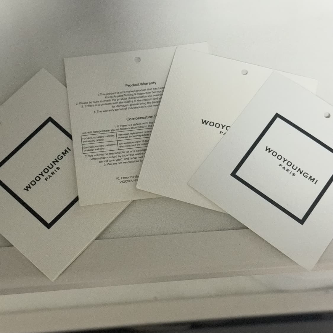 우영미 24SS 야광 젤리피쉬 백로고 후드티 (48) 상품이미지9