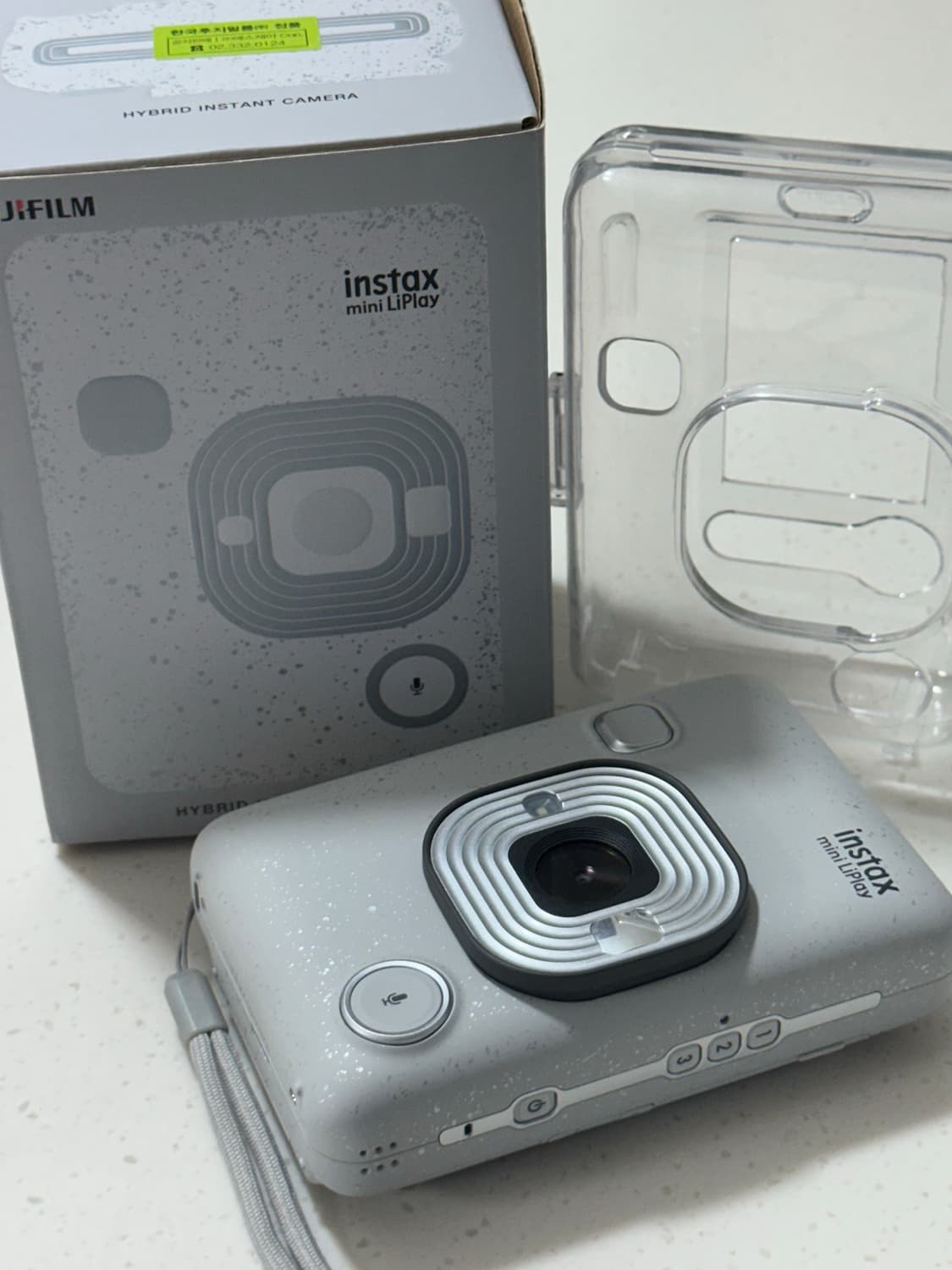 인스탁스 미니 리플레이 스톤화이트(상태 좋음) 상품이미지1