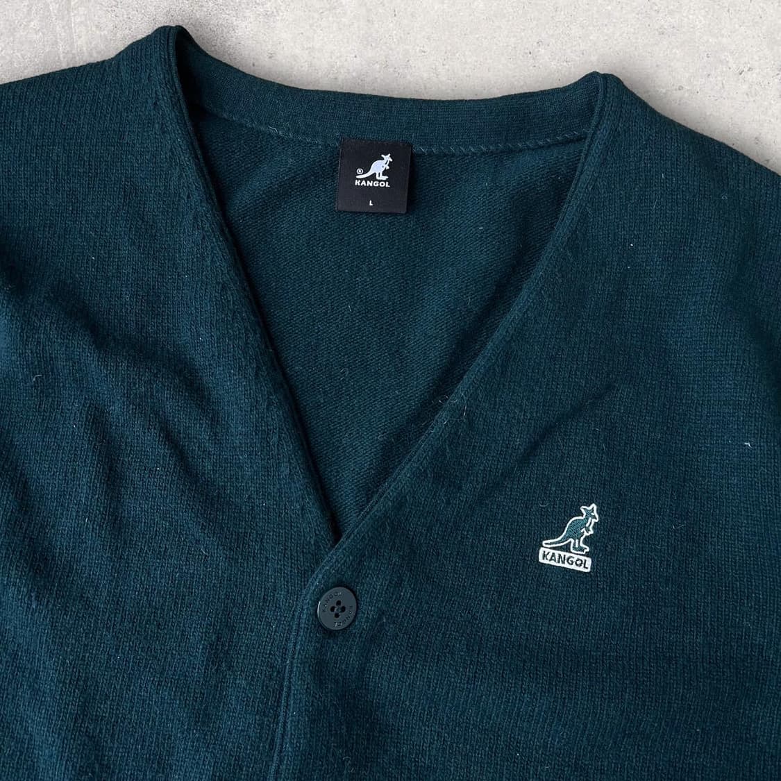 캉골 울 니트 가디건 상품이미지4