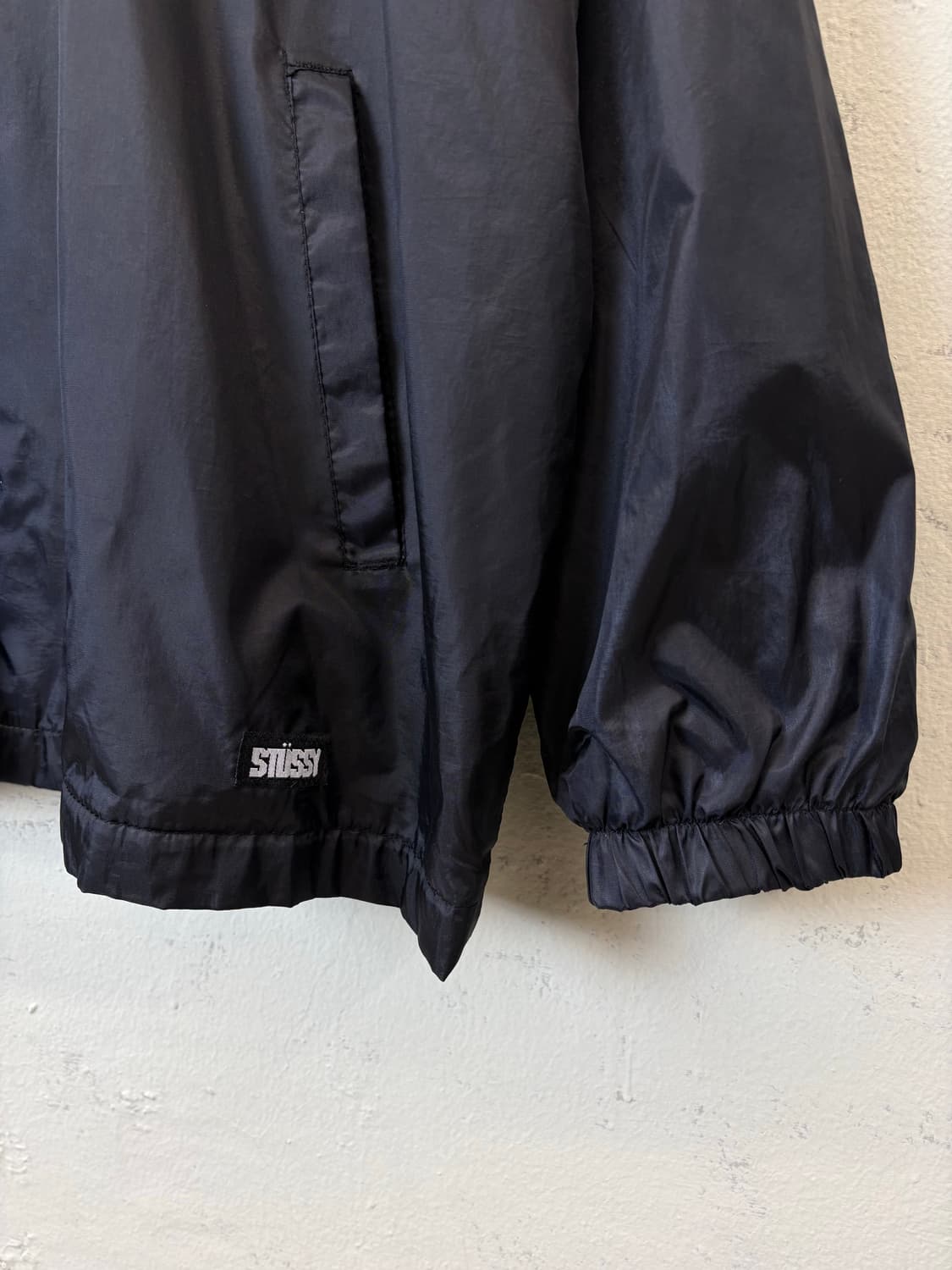 스투시 빈티지 코치자켓 블랙 상품이미지3