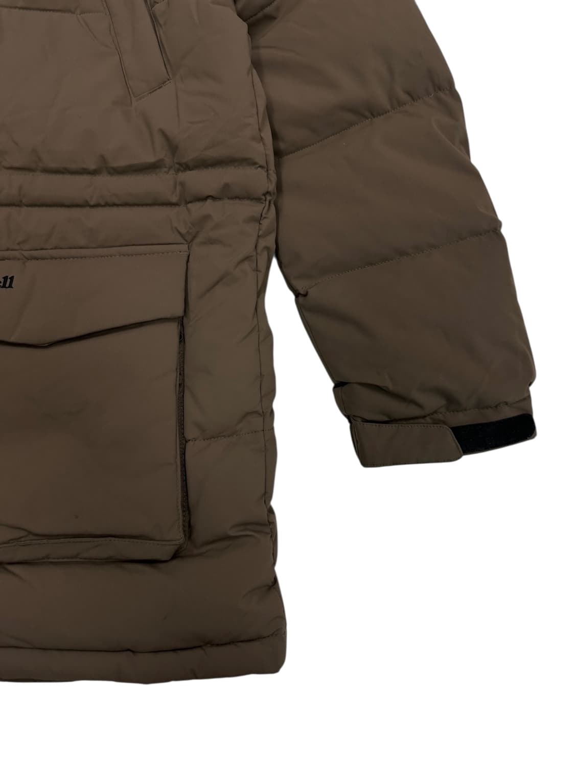 몽벨 구스다운 패딩 브라운 (L)  상품이미지7