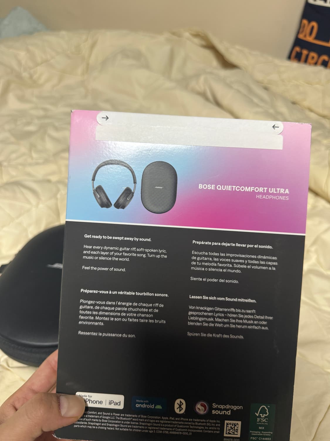 보스 헤드셋 울트라 qc노이즈 캔슬링 상품이미지3