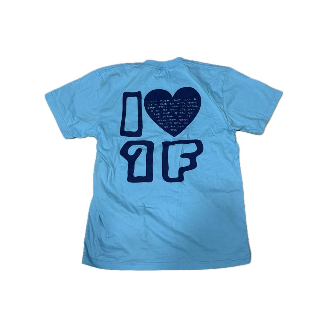 y2k 일본 빈티지 엔시티 위시 코어 넥타이 반팔 t shirt 상품이미지2