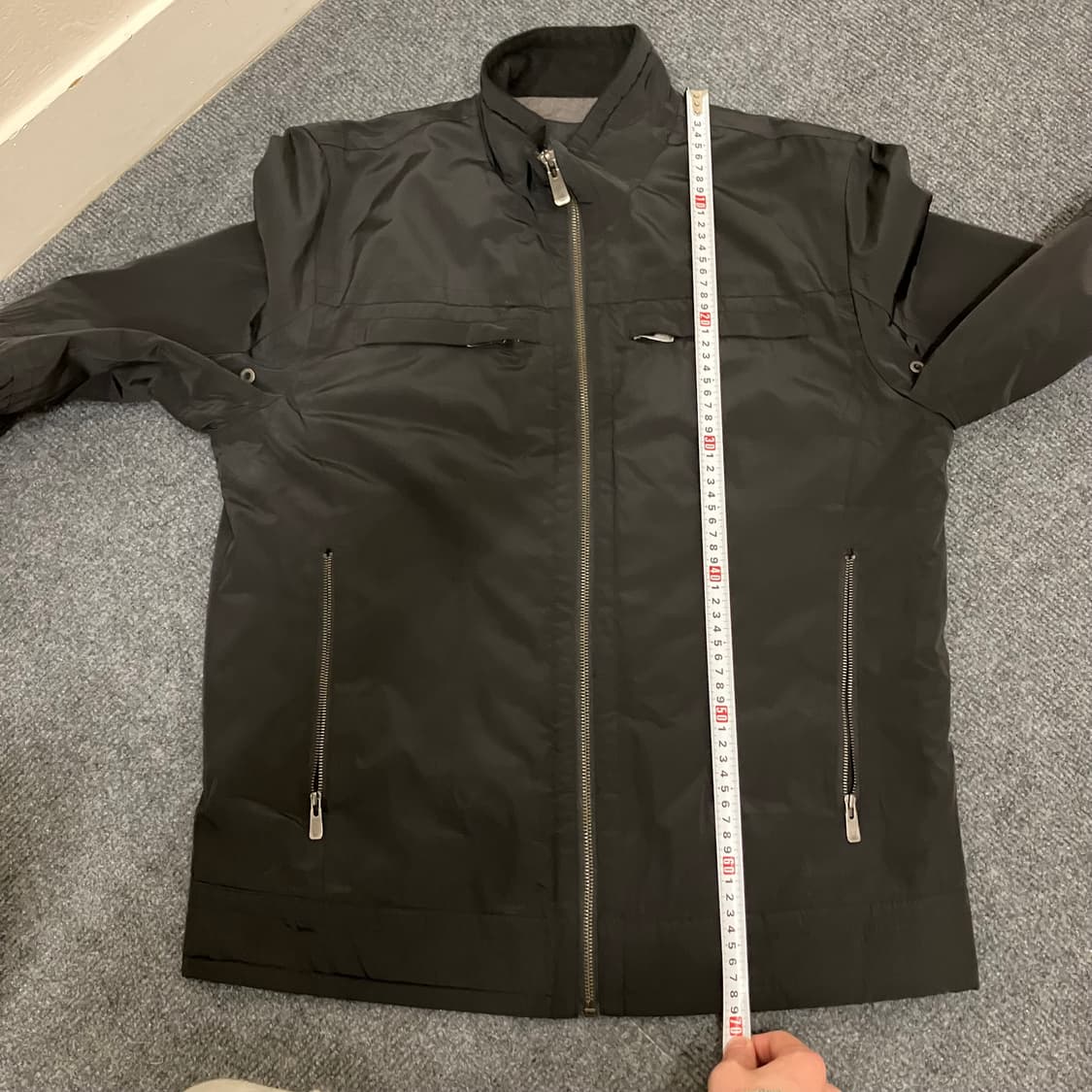 N162 ck 캘빈클라인 나일론 바이커 자켓 상품이미지6