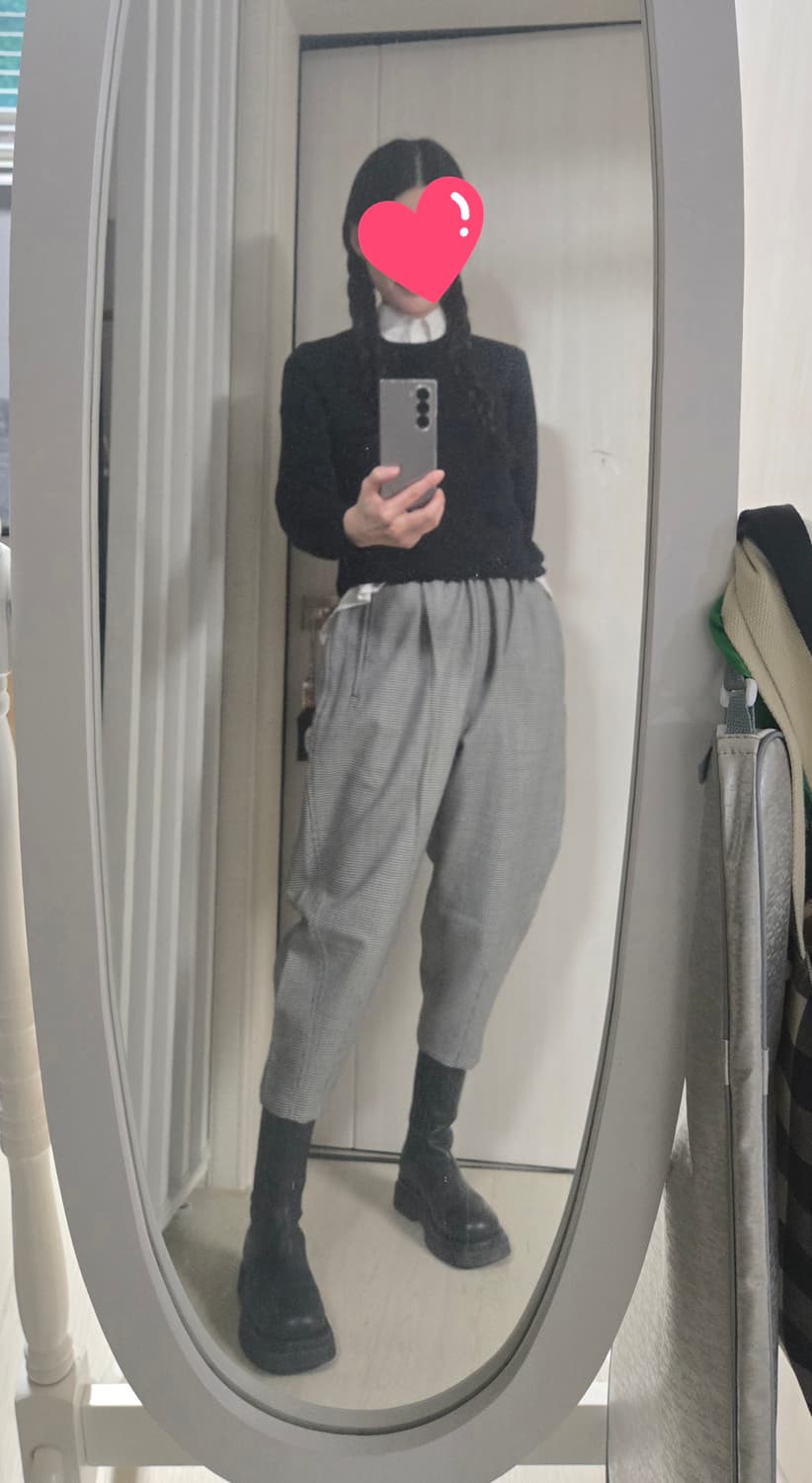 꼼데가르송 격자체크 벌룬핏 팬츠 2022aw 상품이미지6