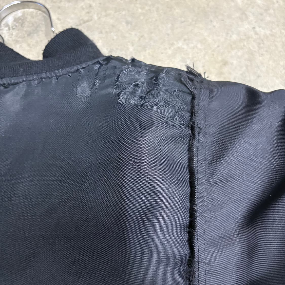 라프시몬스 피라마드 봄버 수선품 상품이미지6
