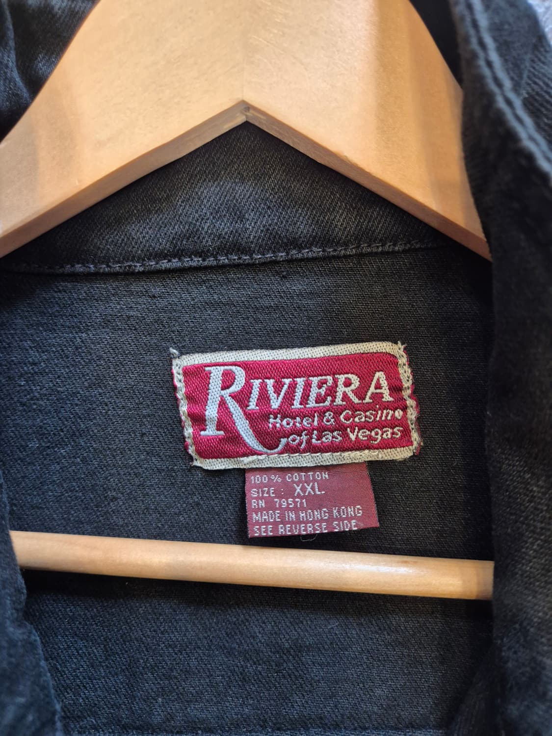 리비에라 블랙 데님 자켓 -XXL 상품이미지4