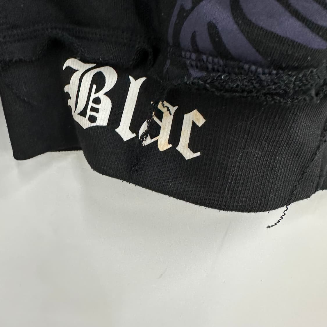 110 Blac Label 레터링 남자 루즈핏 후드집업 상품이미지5