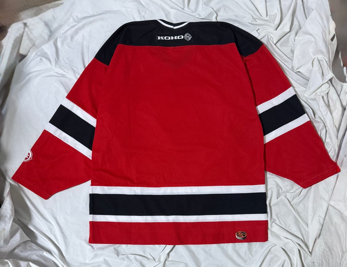 90s koho nhl 뉴저지 데블스 하키 져지 상품이미지2