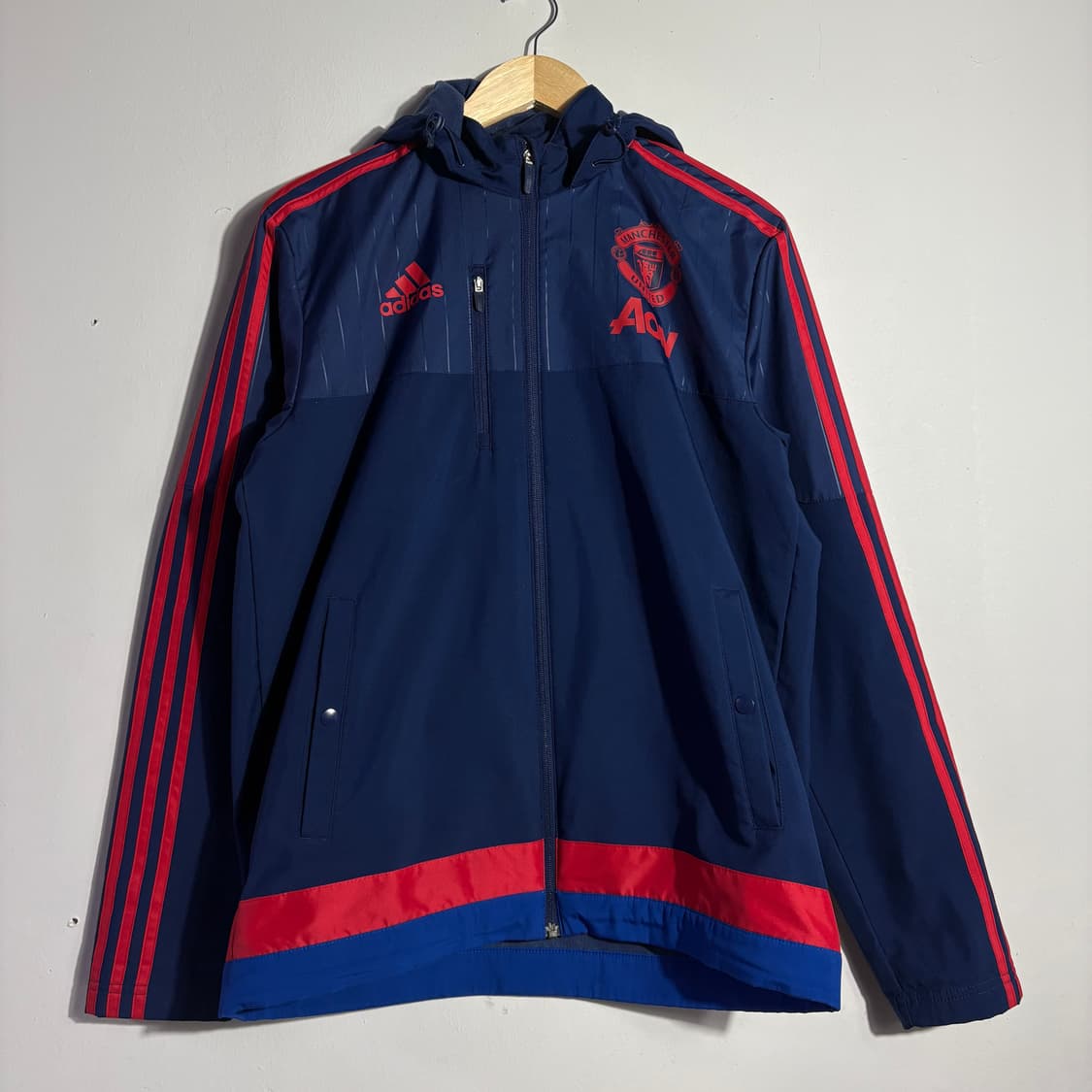 아디다스 맨체스터유나이티드 네이비 트레이닝 자켓 (무료배송) 상품이미지1