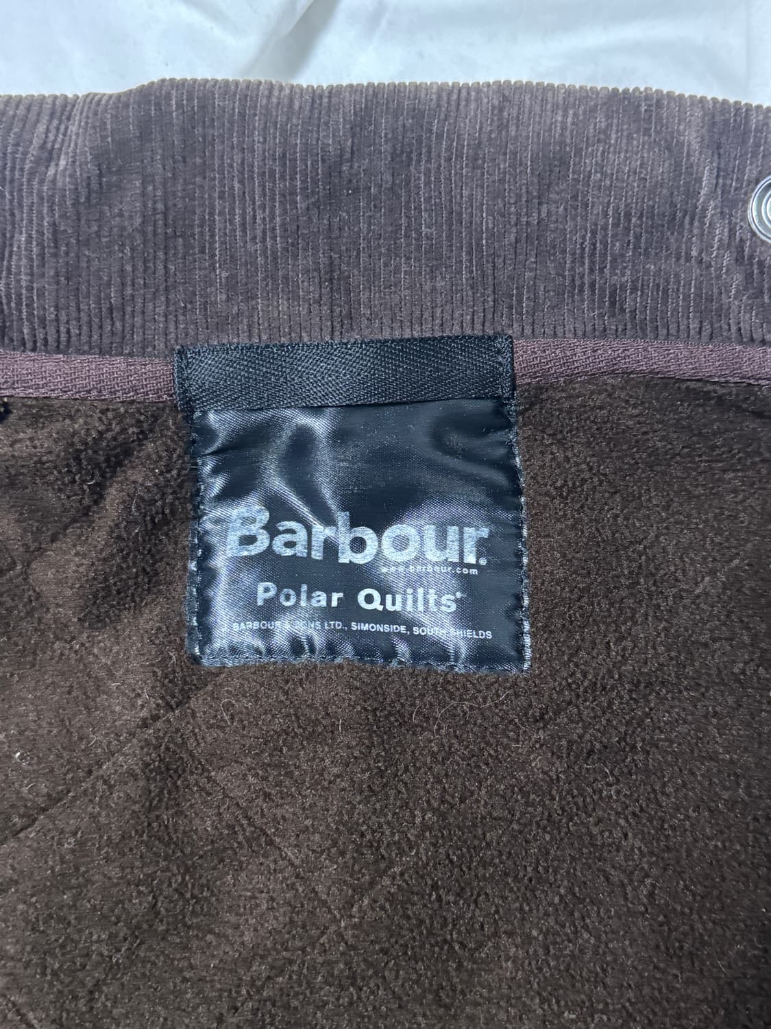 바버 duracotton 퀼팅 플리스 자켓 상품이미지8