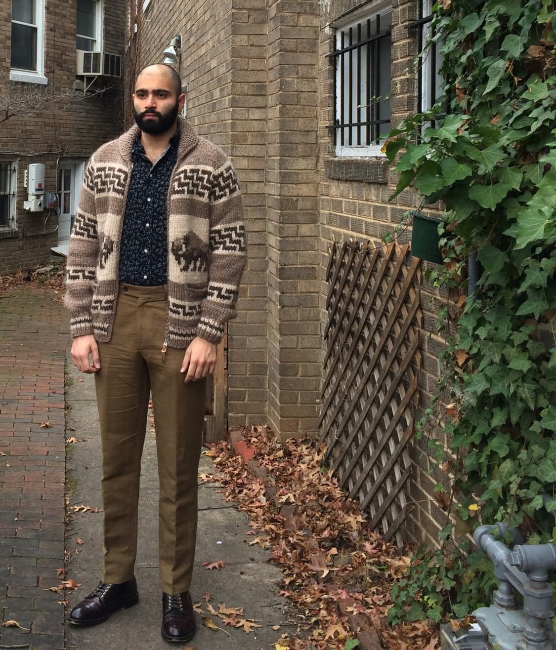 빈티지 오리지널 코위찬 니트 아우터 (LX) 상품이미지4