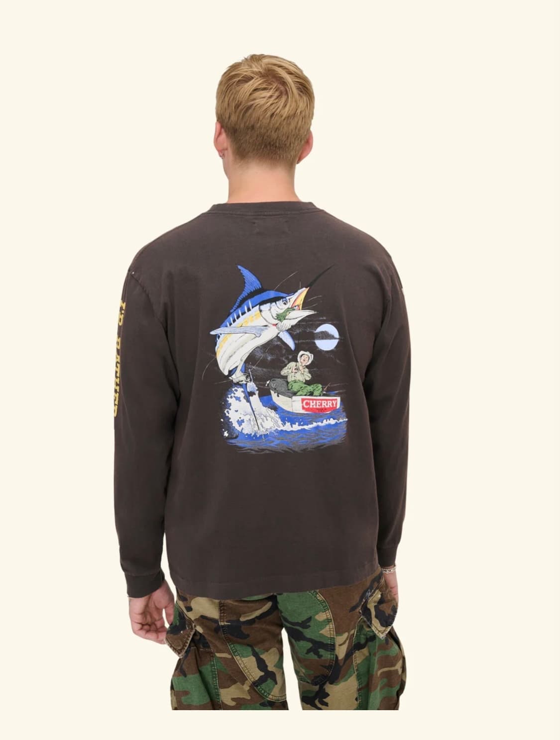 Cherry la 롱슬리브 긴팔 맨투맨 새상품 상품이미지1